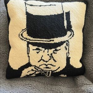 W.C Fields Decorative Pillow